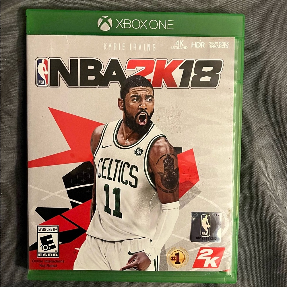 NBA 18 Xbox One Game - Green Case